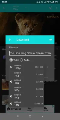 All Video Downloader- Music Player android App screenshot 2